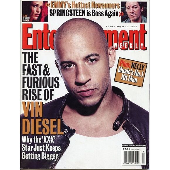 Other - Vin Diesel Entertainment Weekly Magazine 8/2/02‎ August 2002 Springsteen Nelly